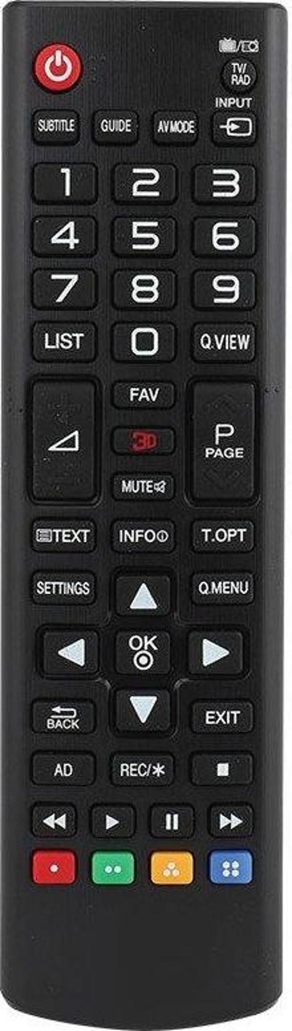 WEKO KL LG AKB73715694 3D TUŞLU LCD LED TV KUMANDA (40138=11299) - Image 1
