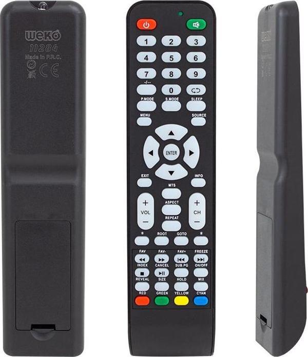 WEKO KL SKYTECH * SANYO * NORDMENDE* PROFİLO UZD 9500 LCD LED TV KUMANDA (11284=12332) (40135=11284) - Image 1