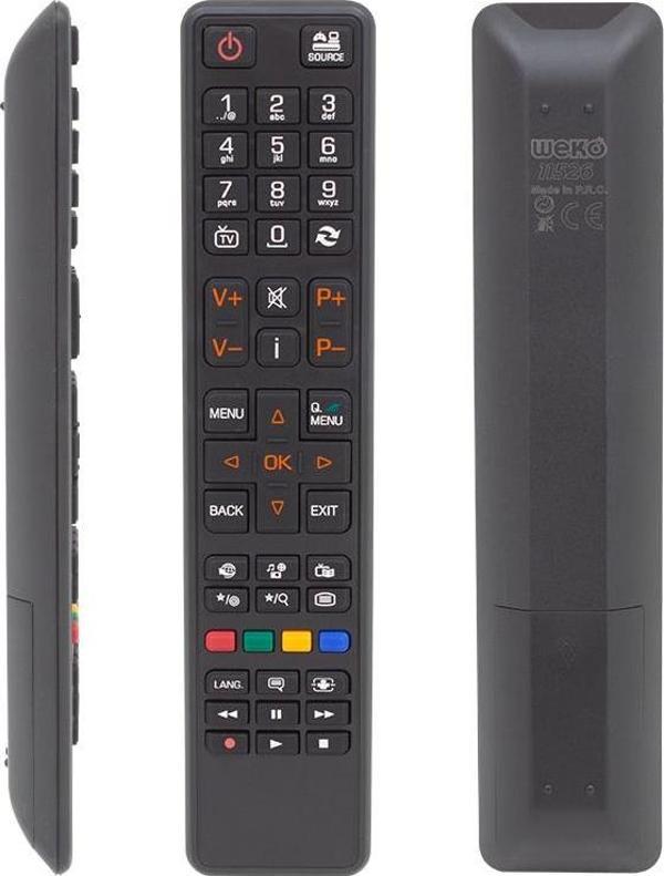 WEKO KL VESTEL-SEG-REGAL LCD LED TV KUMANDA (RC4825-30076858-M7485603263X) (40152=11526) - Image 1