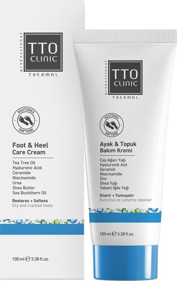 TTO CLINIC Ayak & Topuk Bakım Kremi 100 ML - Image 1