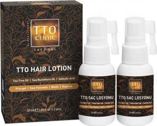 TTO CLINIC SAÇ LOSYONU 30ml x 2 Adet - Image 1