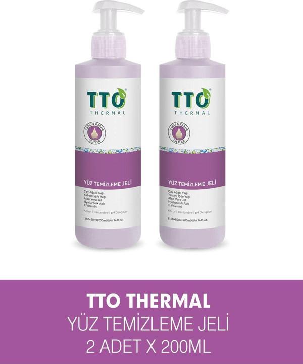Tto Yüz Temizleme Jeli 150 Ml 2 Adet (çay Ağacı Yağı / Tea Tree Oıl) - Image 1