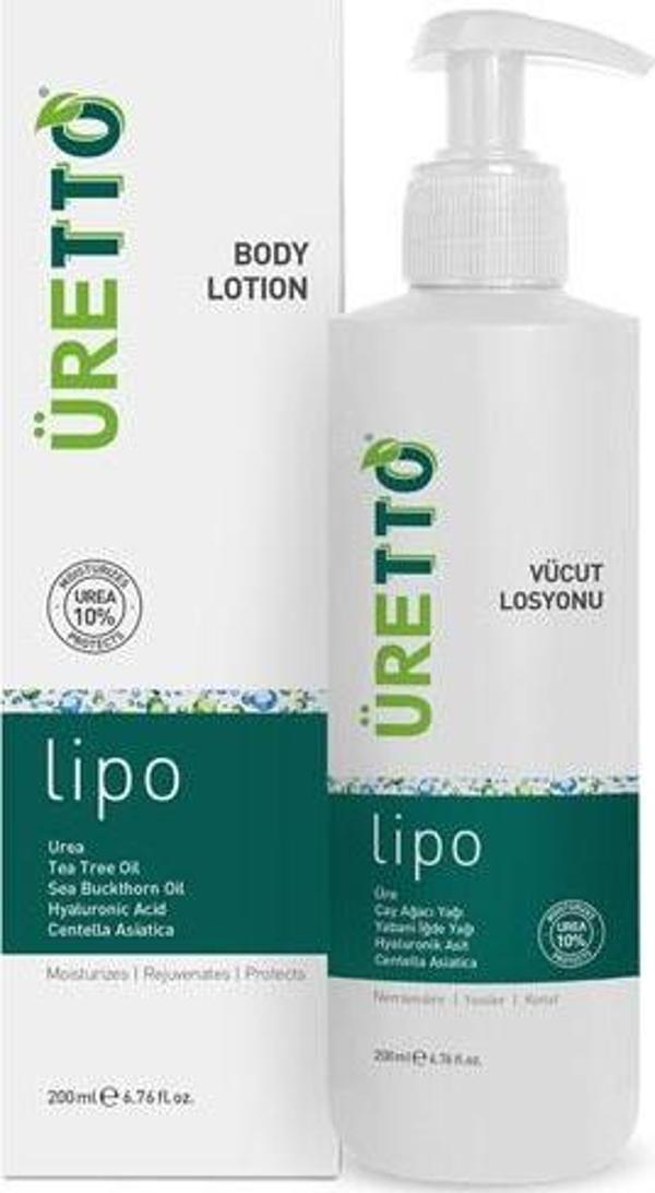 ÜRETTO LIPO VÜCUT LOSYONU 200ML - Image 1