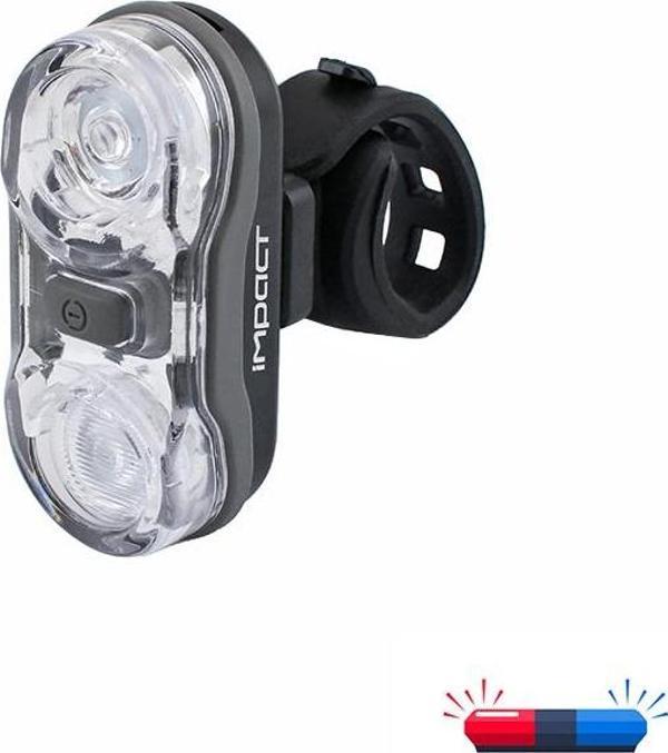 Impact Cop2 Pilli Bisiklet Aydınlatması Ön Polis Çakarlı FLS-111 - Image 1