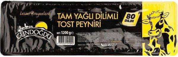 Gündoğdu Dilimli Tost Peyniri 1200gr - Image 1