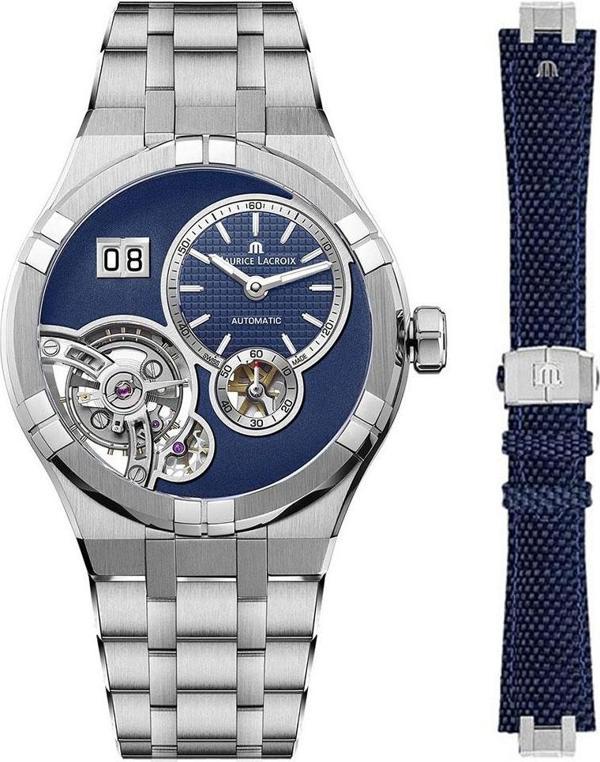 Maurice Lacroix ML-AI6118SS00E430-C Erkek Kol Saati ve Yedek Kordon - Image 1