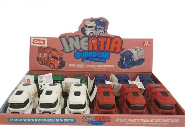 Ctoy Oyuncak Sürtmeli Mini Kamyonlar Sy713-15B (Karışık Model 1 Adet) - Image 1