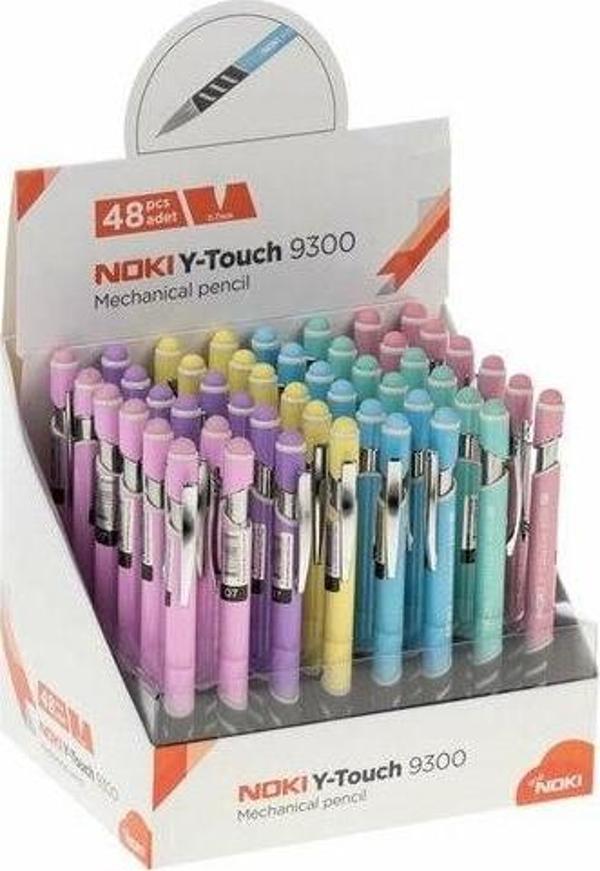 Noki Versatil Kalem (Mekanik Kurşun Kalem) Y-Touch 0.7 Mm 930007-48 (48 Li Stand) - Image 1
