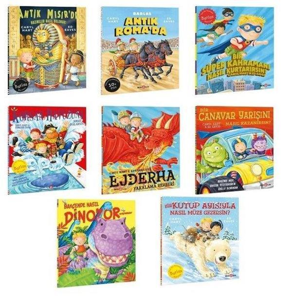Barlas Serisi Seti - 8 Kitap Takım - Beta Kids - Image 1