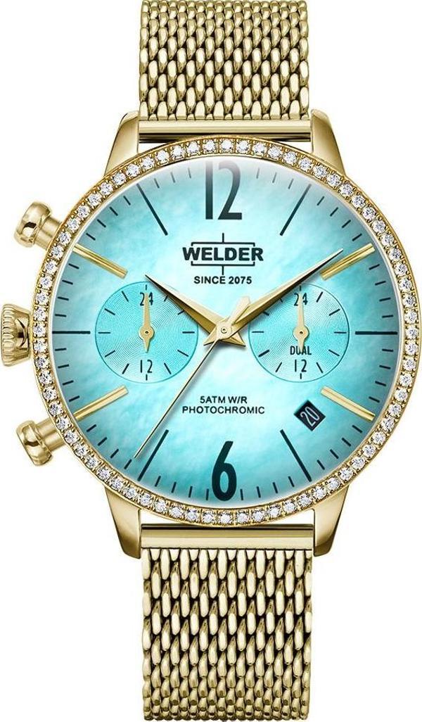 Welder Moody Watch WWRD100G 38 mm Pırlantalı Kadın Kol Saati - Image 1
