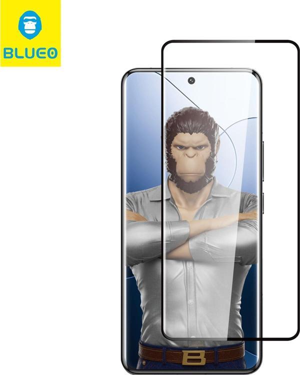 Blueo Xiaomi 13 Ultra Uyumlu Full Ab Glue 3D Curved Silk Tempered Glass Ekran Koruyucu - Image 1