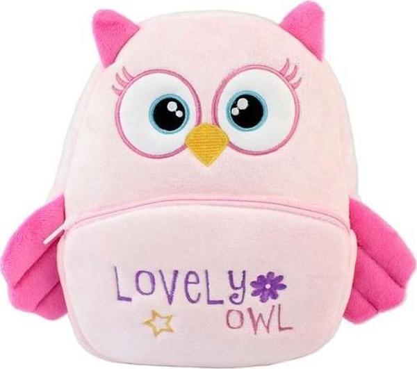 Dolphın Pbg-26-F  Peluş Sırt Çantası-Baykuş 0 - Image 1