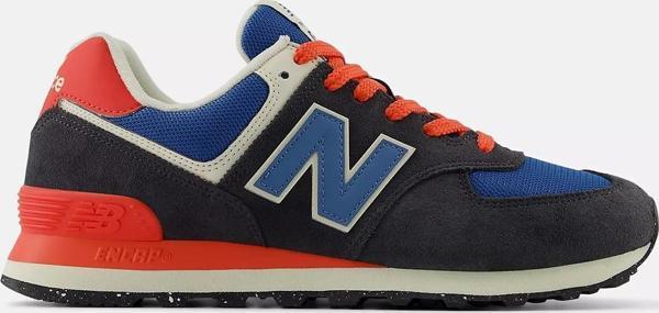 New Balance U574RBA Siyah &  Mavi & Kırmızı Erkek Günlük Spor Ayakkabı - Image 1