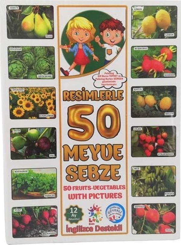 İlk 50 Meyve Sebze LCFH7135  - Image 1