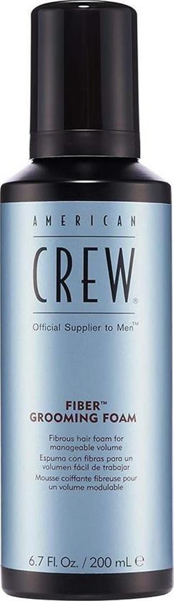 American Crew Fiber Grooming Foam Orta Tutuşlu Lifli Köpük 200ML - Image 1