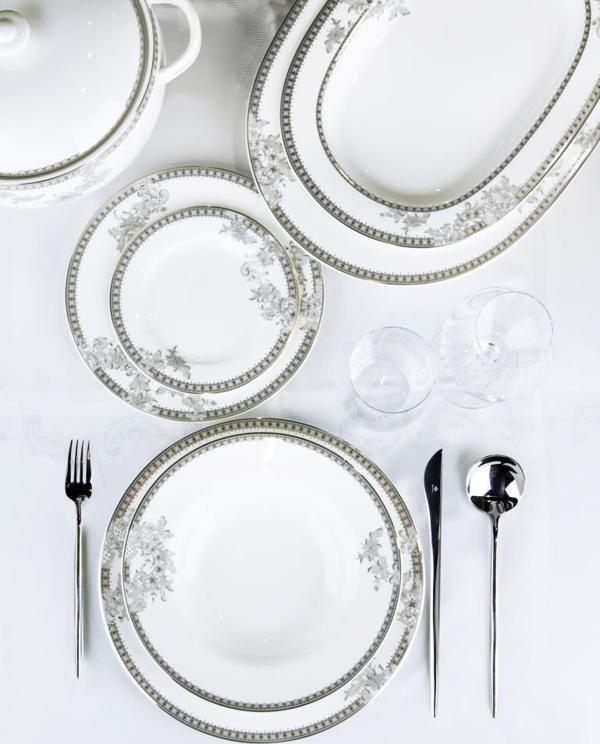 Royal Canterbury Liberty Platinum 72 Parca Yemek Takımı - Image 1