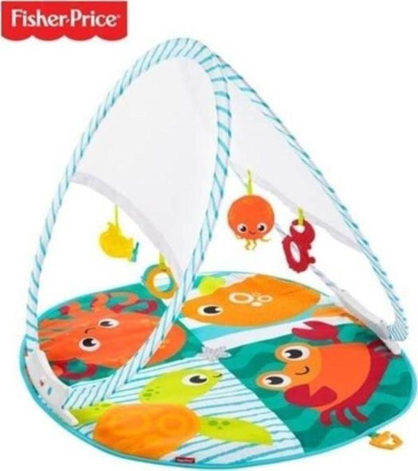 Fisher-Price Renkli Dostlar Taşınabilir Jimnastik Merkezi FXC15 - Image 1