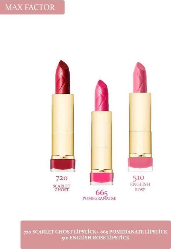 Max Factor Colour Elixir 3-Lü Ruj Seti - Image 1