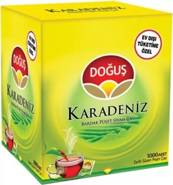Doğuş Karadeniz Bardak Poşet Çay 1.000 Adet x 2 gr - Image 1