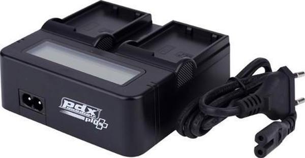 Pdx Fujifilm NP W235 Batarya Için Ikili Dijital Göstergeli Şarj Cihazı Şarj Aleti - Image 1