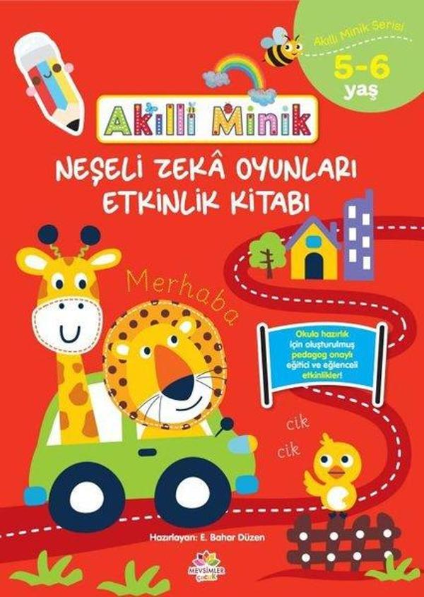 Akıllı Minik 5 - 6 Yaş ğlenceli Zeka Oyunları Etkinlik Kitabı - Mevsimler Çocuk - Image 1