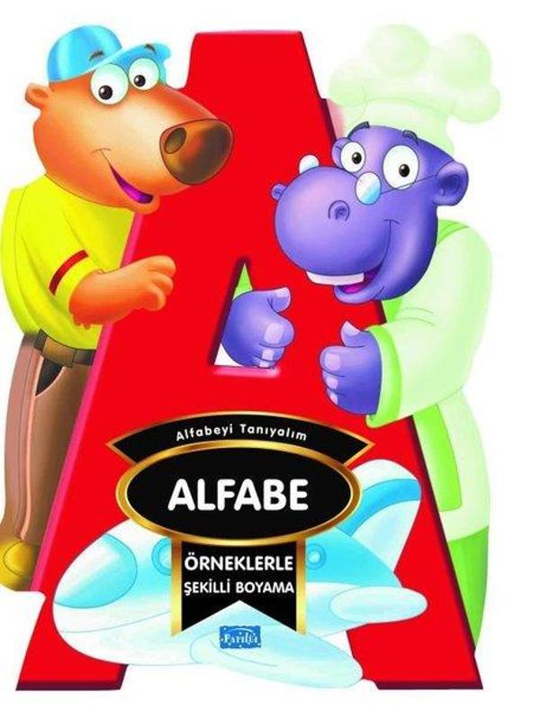 Alfabe - Örneklerle Şekilli Boyama - Parıltı Yayınları - Image 1