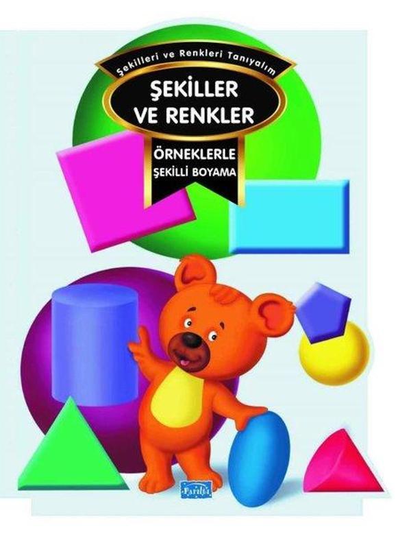 Şekiller ve Renkler - Örneklerle Şekilli Boyama - Parıltı Yayınları - Image 1