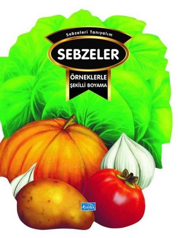 Sebzeler - Örneklerle Şekilli Boyama - Parıltı Yayınları - Image 1