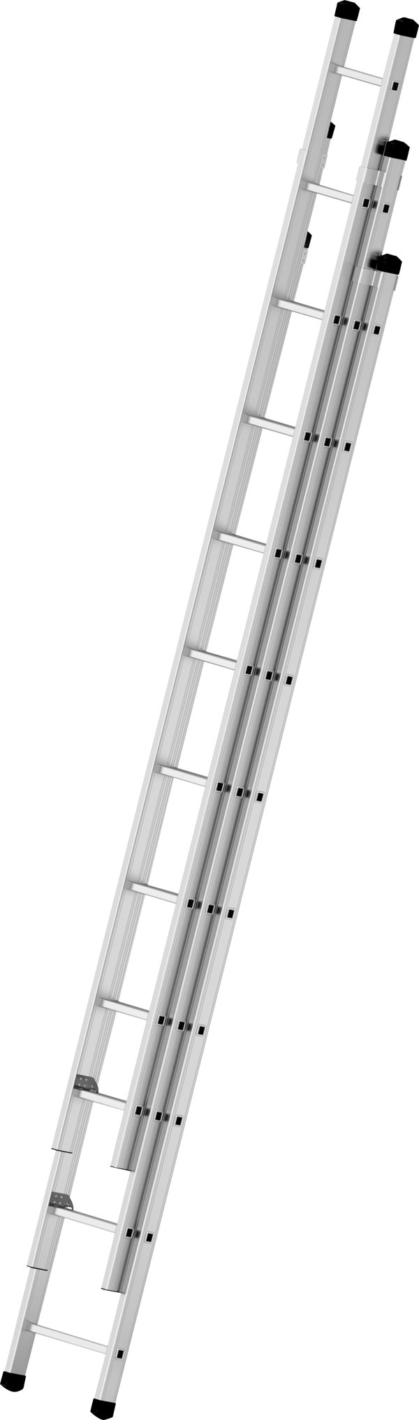 Narvon 3X3 (9 M) Sürgülü Alüminyum Merdiven - Image 1
