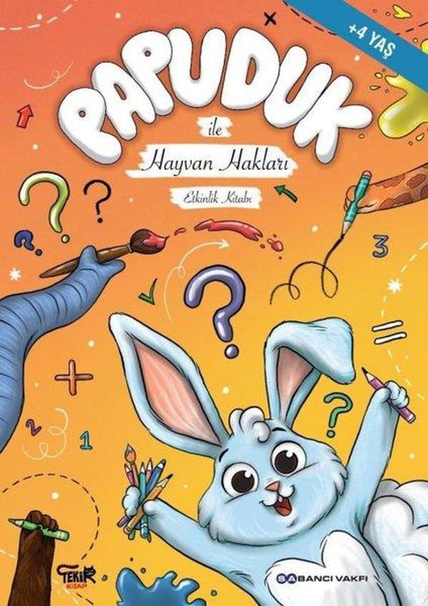 Papuduk ile Hayvan Hakları Etkinlik Kitabı - Tekir Kitap - Image 1