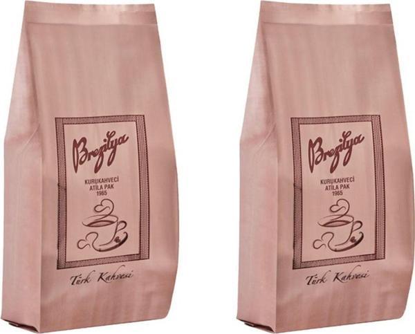 Brezilya Kuru Kahveci Atilla Pak Brezilya Kuru Kahveci Atila Pak Türk Kahvesi 250g X 2 Adet - Image 1