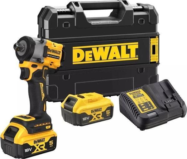 Dewalt Dcf922p2t 18v 5.0ah Li-ıon Kömürsüz Çift Akülü Somun Sıkma - Image 1