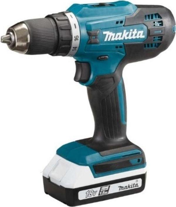 Makita Df488d002 Darbesiz Matkap Vidalama 18v 1,5ah Çift Akülü - Image 1