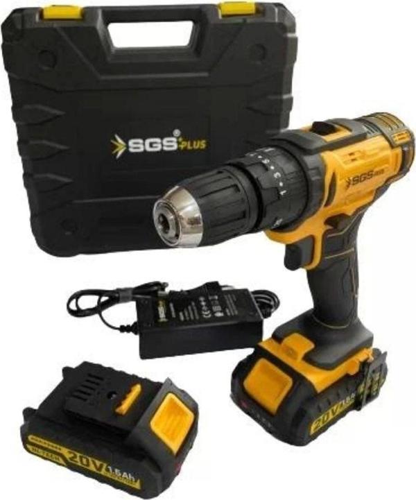 Sgs Plus 5248 Akülü Darbeli Matkap Seti 20v 1.5ah - Image 1