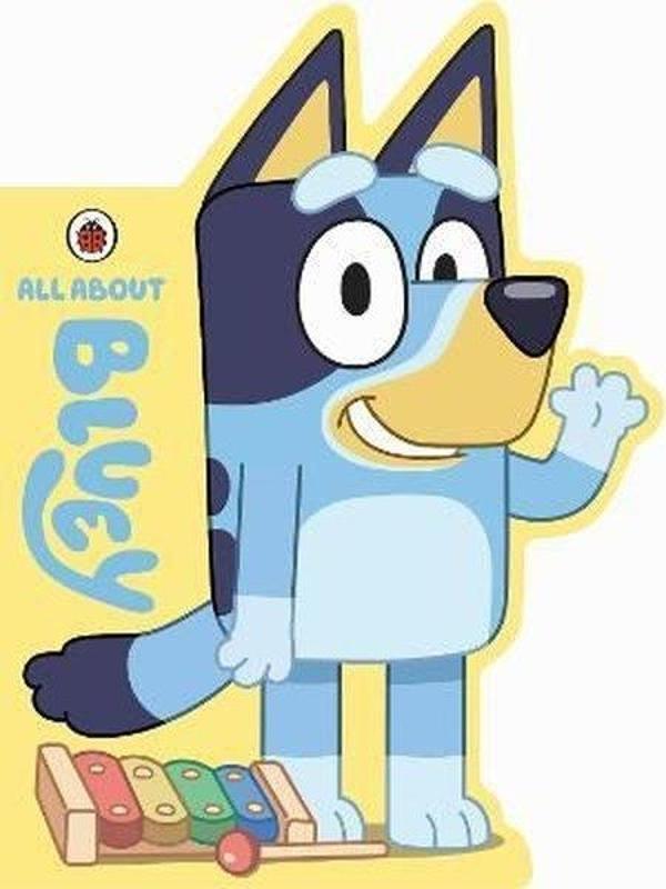 Bluey: All About Bluey : A Bluey - Shaped Board Book - Penguin Random House Children's UK - Image 1