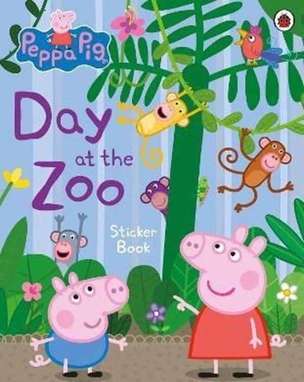 Peppa Pig: Day at the Zoo Sticker Book - Penguin Random House Children's UK - Image 1