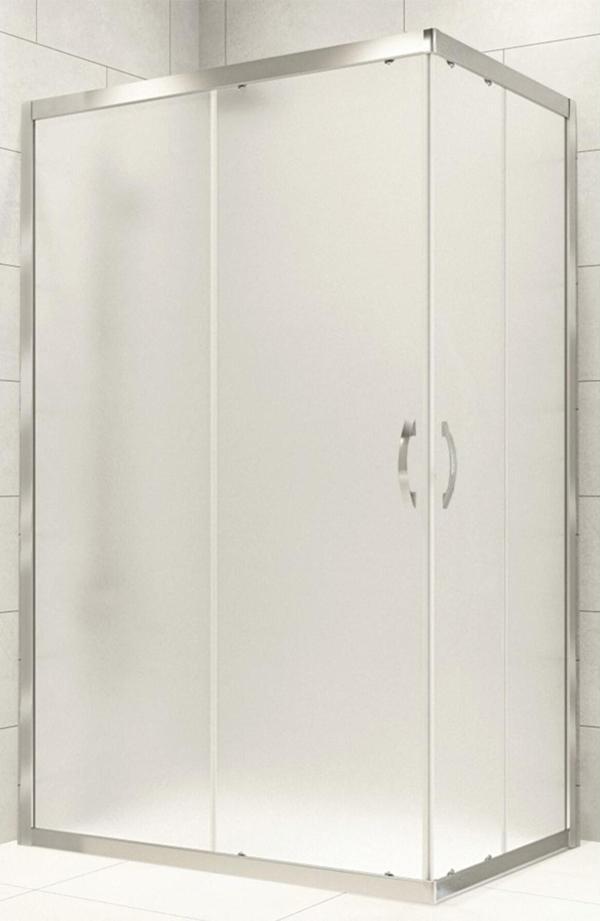 Durul Duşakabin 80X100 Dikdörtgen 5 mm Buzlu Cam Yüksekik 190 cm - Image 1