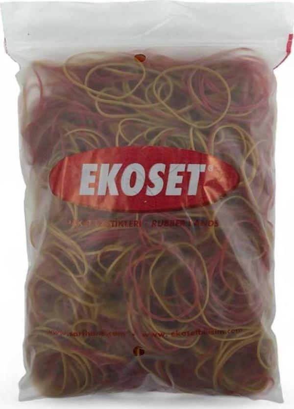 500 Adet Sarı Kırmızı Para Lastiği 70mm - Image 1