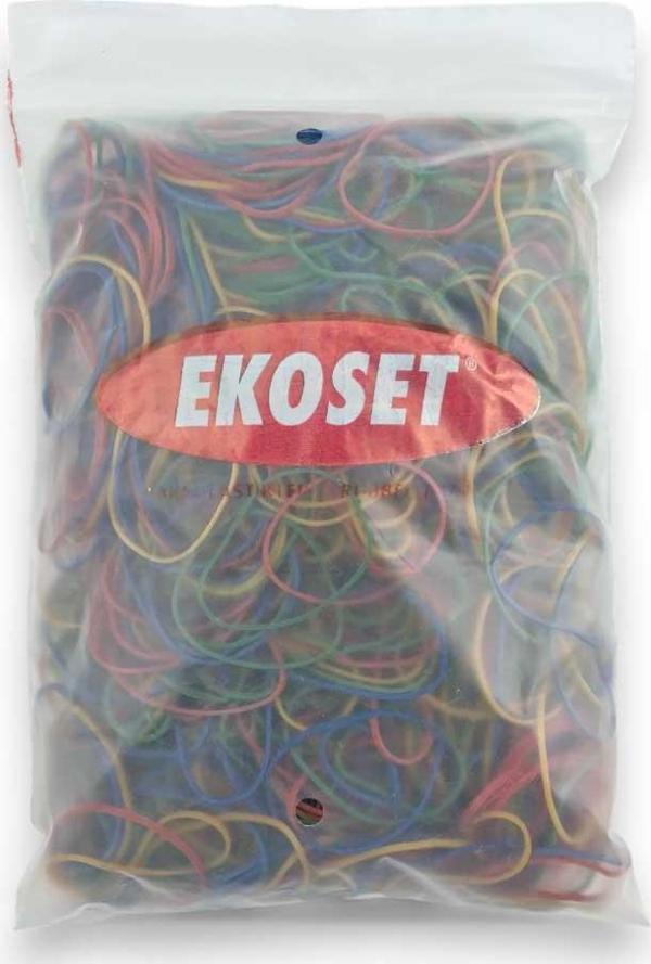 Renkli Para Lastiği Karışık 4 Renk 70mm 1000 Adet - Image 1