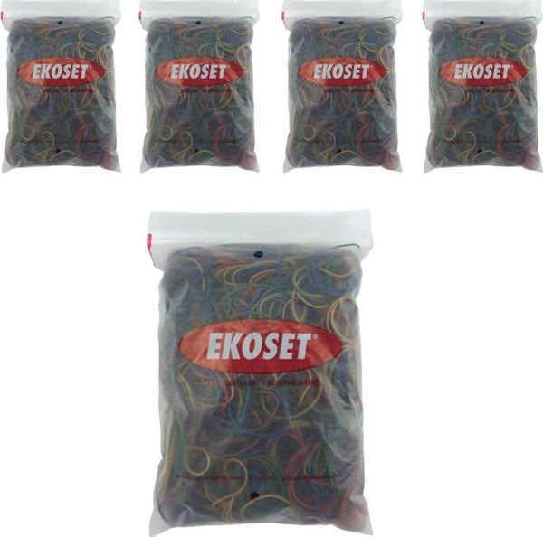 Renkli Para Lastiği Karışık 4 Renk 70mm 5000 Adet - Image 1