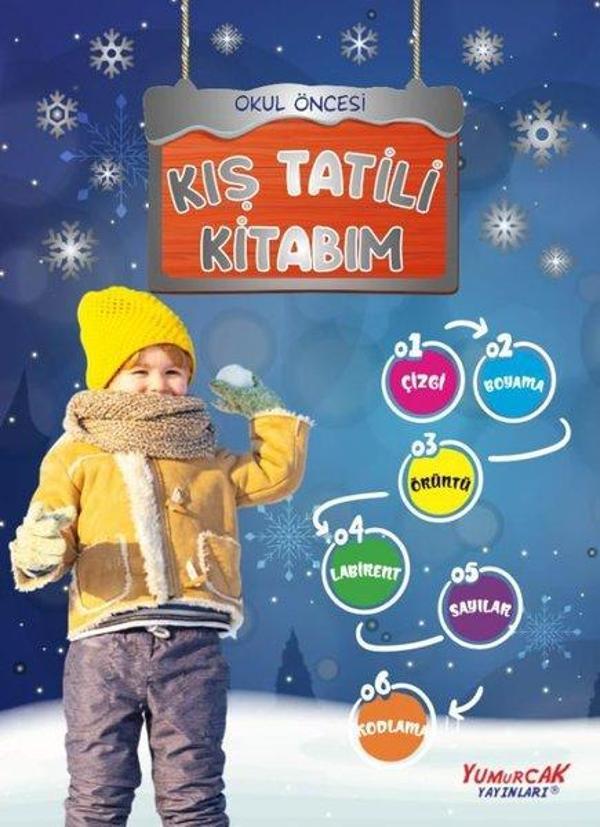Kış Tatili Kitabım - Okul Öncesi - Yumurcak Yayınları - Image 1