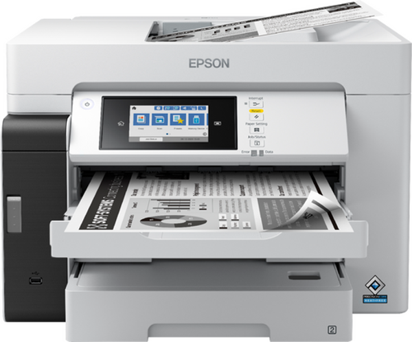 Ecotank M15180 Wi-Fi + Fotokopi + Tarayıcı A3-A4 Siyah Beyaz Mürekkep Tanklı Yazıcı - Image 1