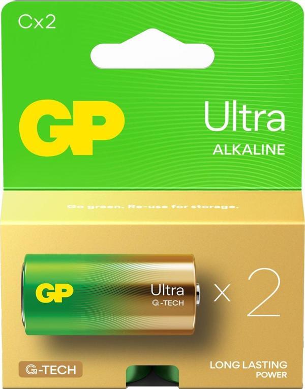 Lr14 Orta Boy Ultra Alkalin Pil Gp14Au-U2 C Boy (2 Li Paket) - Image 1