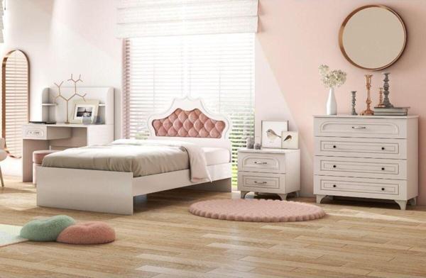 Zenio Olimpos Genç Odası Takımı Set 3 - (çalışma Masası Karyola Komodin ) - Image 1