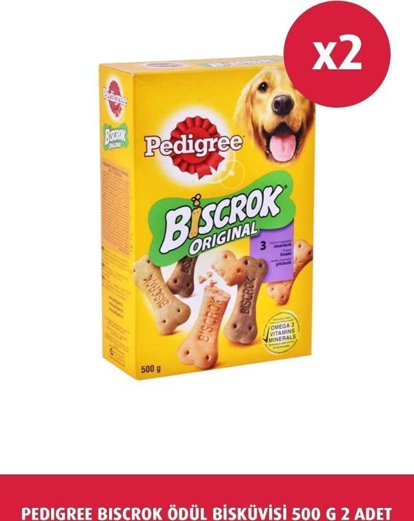 Pedigree Biscrok Ödül Bisküvisi 500 G 2X - Image 1