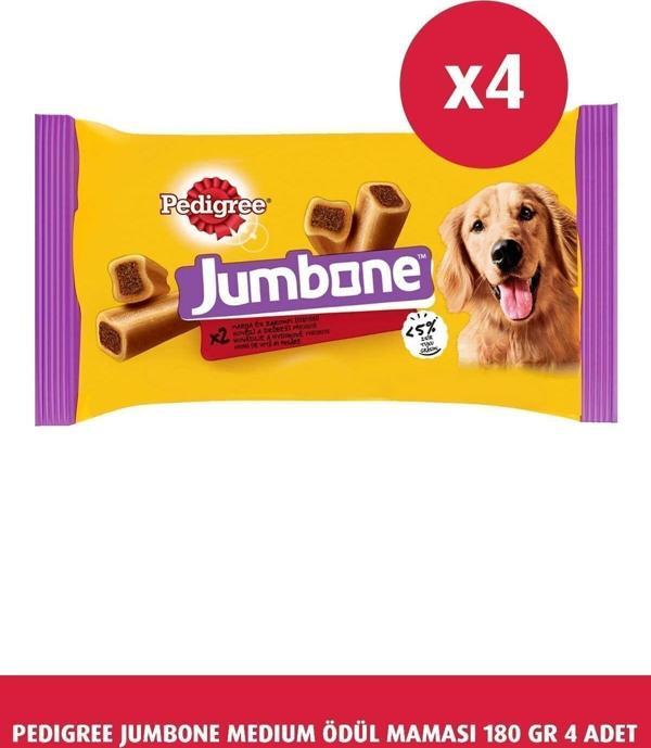 Pedigree Jumbone Sığır Etli Ödül Maması 180 G 4X - Image 1