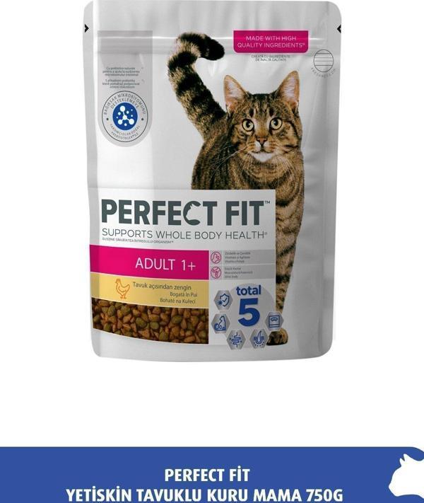 Perfect Fit Yetişkin Tavuklu Kuru Mama 750G - Image 1
