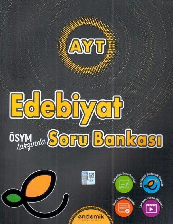Endemik AYT Edebiyat Soru Bankası Endemik Yayınları - Endemik Yayınları - Image 1