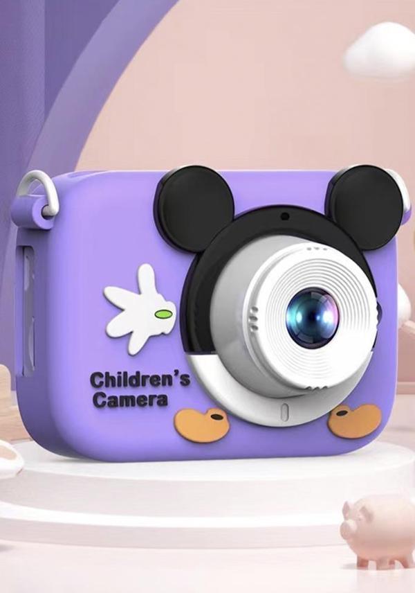 Torima CMR-16 Mor Mini 1080p Hd Çocuk Kamera Dijital Fotoğraf Makinesi 2.0 Inç Ekran 5 Adet Oyun - Image 1