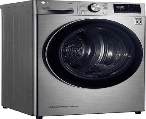 LG RH10V9PV2W.BPTPLTK 10 kg Kurutma Makinesi Platin Silver - Image 1